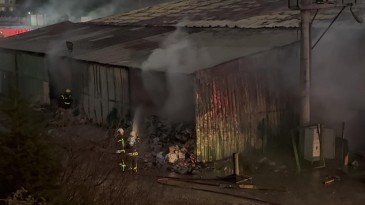 Kocaeli’de fabrika yangını