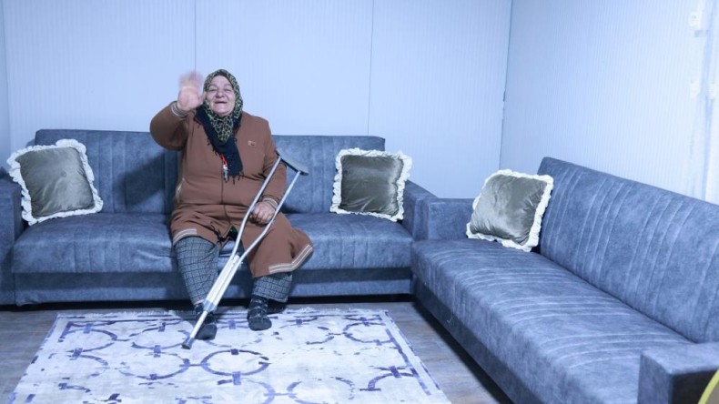 Ayşe Teyze’nin hem evi hem gönlü ısındı