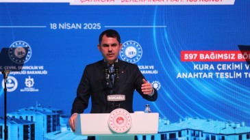 Bakan Kurum’dan Kocaeli’de müjdeler