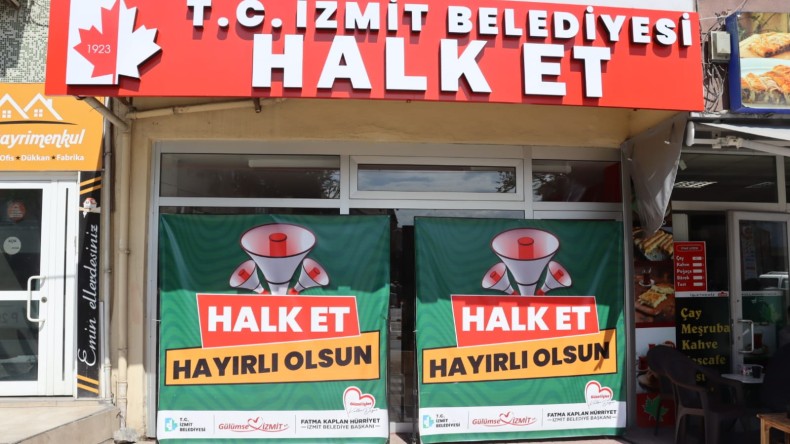 ‘HALK ET’ büyüyor: Tüm Kocaelililer indirimli et alabilecek