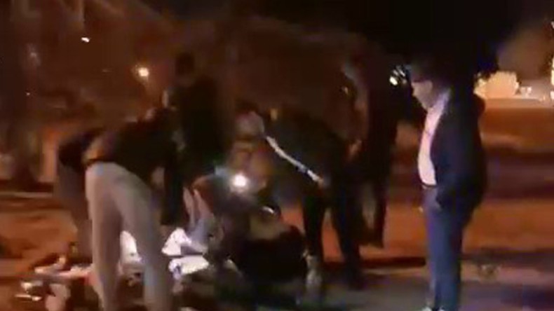 İki motosiklet kafa kafaya çarpıştı: 2 yaralı