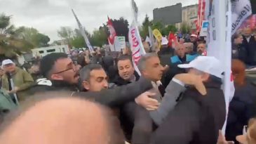 1 Mayıs kutlamalarında gerginlik: DEM ile ADD arasında kavga