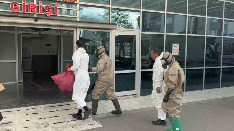 Kimyasal madde paniği: 4 işçi fenalaştı