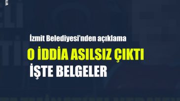 İşten atıldı, tazminatını alamadı iddiası asılsız çıktı: İzmit Belediyesi belgeleri paylaştı