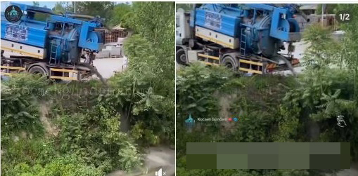 Hürriyet’ten İSU’nun dereye pis su boşaltmasına sert tepki: “Taklacıyı aratmaz oldunuz!”