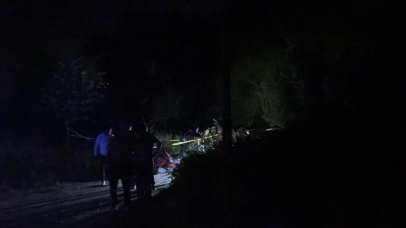 Sahil yolu üzerinde ceset bulundu