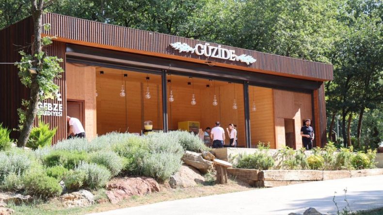 Belediye yaptı, “Güzide Orman Kafe” açıldı