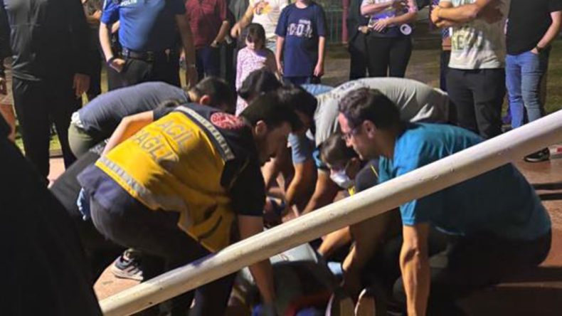 Seka Park’ta korku dolu anlar: Tehlikeli olduğu bildirilmiş, müdahale yapılmamış!