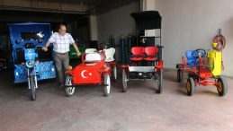 El emeğiyle üretilen yerli mikrobolite ulaşım araçları, 20’den fazla ülkeye ihraç ediliyor