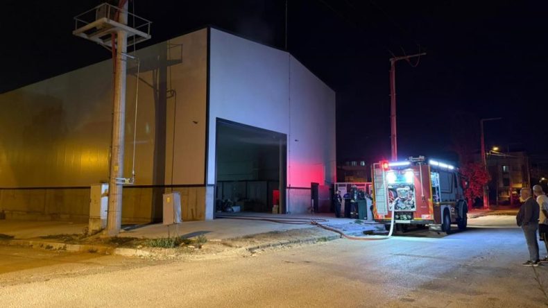 Ruhsatsız kömür tesisi üretime geçemeden mühürle tanıştı: Yangın çıktı