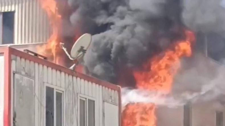 Kocaeli’de korkunç yangın