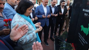 Batı Trakya Türkleri’nin merhum lideri Dr. Sadık Ahmet, ilimizde anıldı