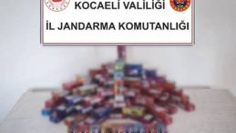 Jandarma’dan Kocaeli’de kaçak tütün operasyonu