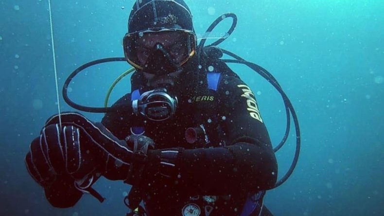 Genç dalgıç temizlik çalışması için girdiği suda hayatını kaybetti