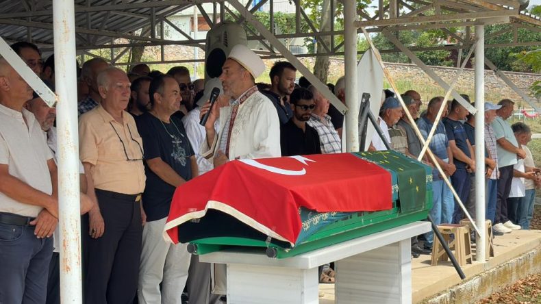 21 gün önce evlenmişti; Sapanca Gölü’nde hayatını kaybeden dalgıç son yolculuğuna uğurlandı