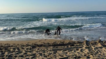 Denize giren çocuktan acı haber