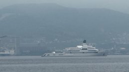 Roman Abramoviç’in lüks yatı İzmit Körfezi’nde görüldü