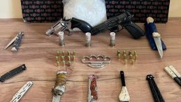 Kocaeli’de kaçak silah ve uyuşturucu operasyonu: 7 gözaltı