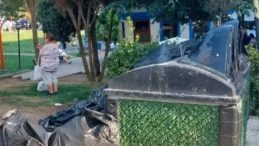 İzmit’te bunu da yaptılar: İki siyah poşeti çöp dağları gibi gösterdiler