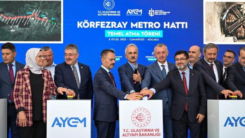 77 milyar liralık yatırım: Körfezray’ın ilk kazısını Bakan başlattı