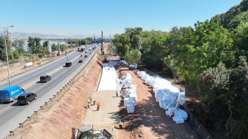 Başiskele Kavşağı’nda kullanılacak “geofoam” teknolojisi Türkiye’de bir ilk olacak