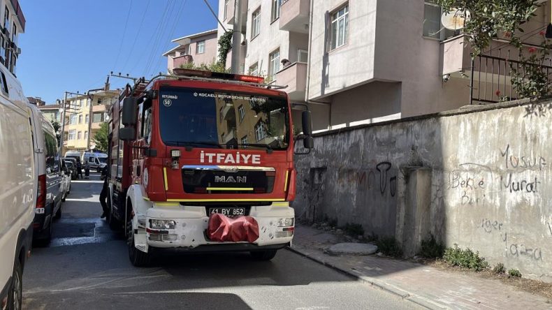 5 katlı apartmanda yangın: 1 kişi hastaneye kaldırıldı