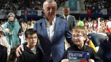 Büyükakın’dan Guinness’e Gazze resti: “Rekorun senin olsun”