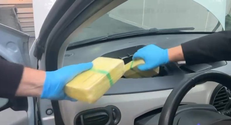 Otomobilde zulalanmış 46 kilo 840 gram uyuşturucu ele geçirildi