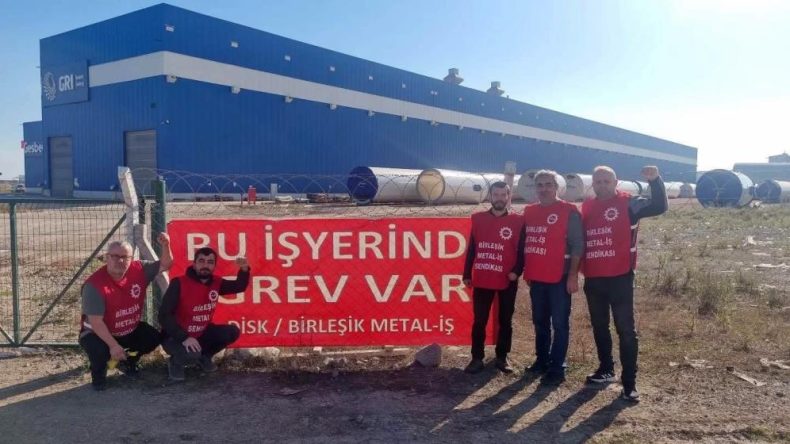 Fabrikada grev çanları çaldı: İşçiler iş bıraktı