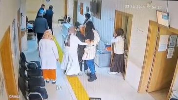 Aile sağlığı merkezinde doktora çirkin saldırı