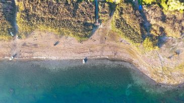 Sapanca Gölü’nün su seviyesinin kritik durumu dikkat çekiyor