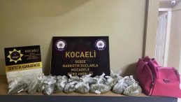 Kocaeli’deki operasyonlarda 51 kilo uyuşturucu ele geçirildi