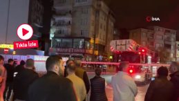 Gebze’de bir binada çatırtı sesleri: Bina tahliye ediliyor
