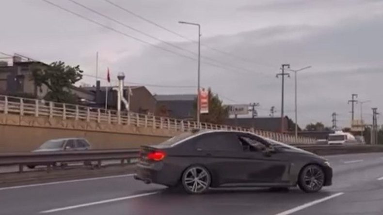 Düğün konvoyunda drift atan magandaya ceza yağdı