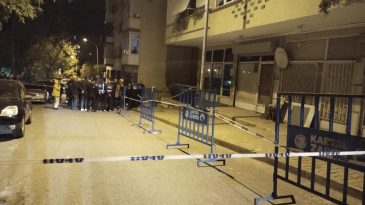 Binanın kolonlarında çatlaklar oluştu: Bina tahliye edildi