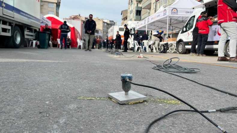 Uzman ekipler, Gebze’de “sismik yansıma” ile yerin metrelerce altını inceliyor