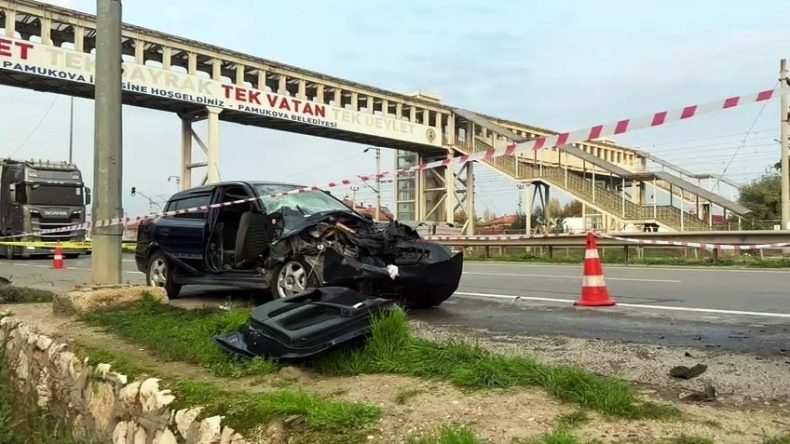 Feci kazada ağır yaralanan kadından acı haber