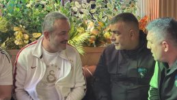 Kocaelispor ile Galatasaray tribün liderleri maç öncesi buluştu