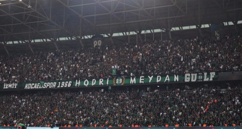 Kocaelispor’un Galatasaray’ı 1-0 yendiği karşılaşmada hedeflenen desibel rekoru kırılamadı