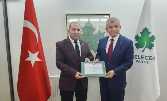 Gelecek Partisi’nde ilçe başkanıydı, il başkanı oldu