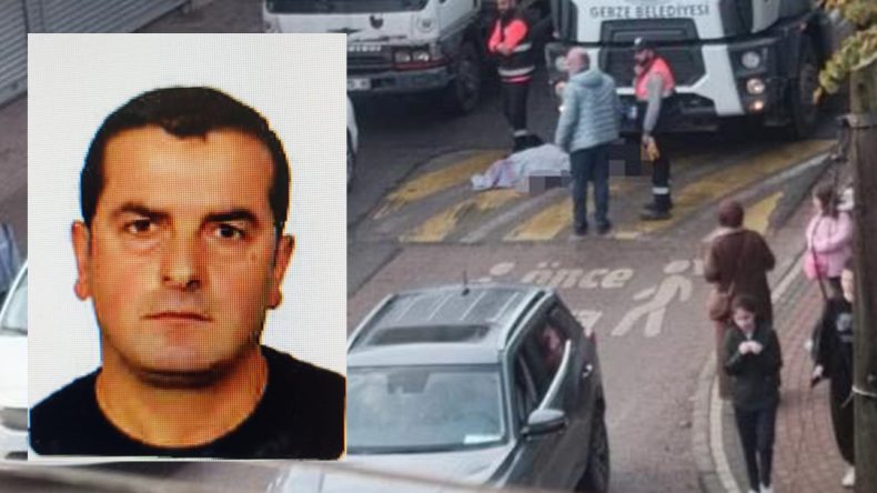 Çöp kamyonunun çarptığı belediye işçisi hayatını kaybetti