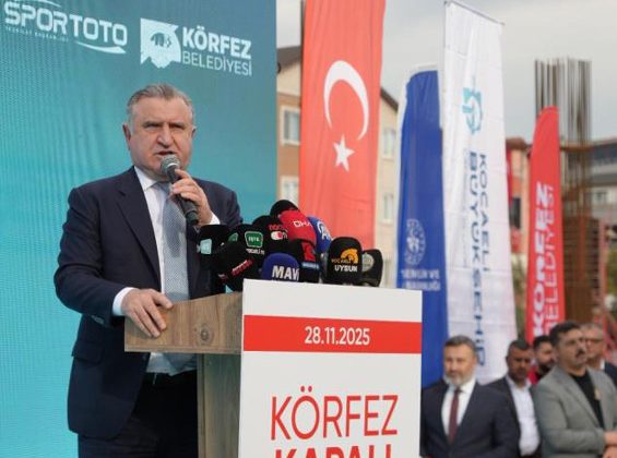 Körfez’e 238 milyon TL’lik dev spor yatırımı: Temeli Bakan Bak attı