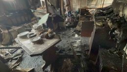 Yangında mahsur kalan adam hayatını kaybetti