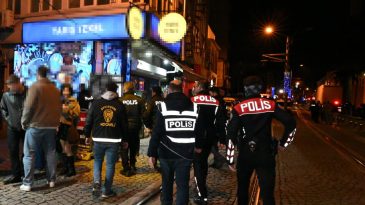 Barlar sokağı abluka altında: 428 kişi sorgulandı