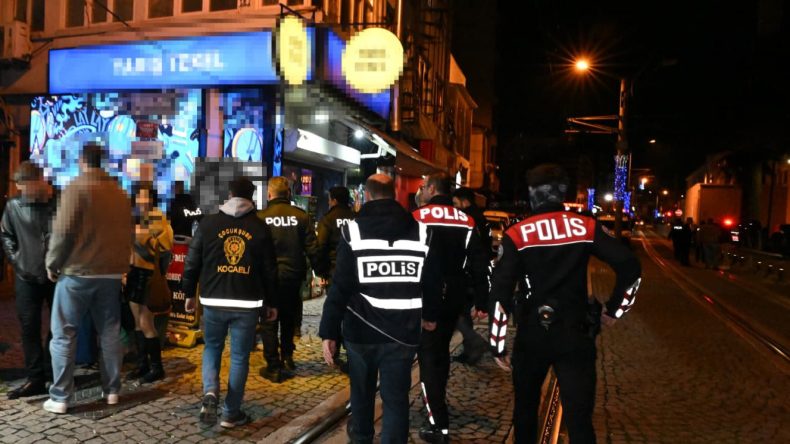Barlar sokağı abluka altında: 428 kişi sorgulandı