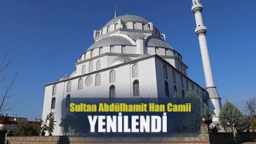 Kartepe Arslanbey’deki Sultan Abdülhamit Han Camii yenilendi