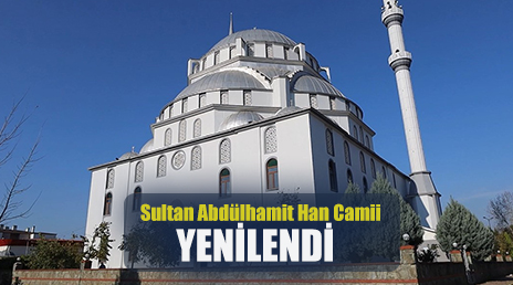 Kartepe Arslanbey’deki Sultan Abdülhamit Han Camii yenilendi