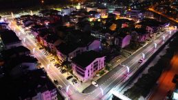 İzmit’in o sokak ve caddeleri de ışıl ışıl oldu