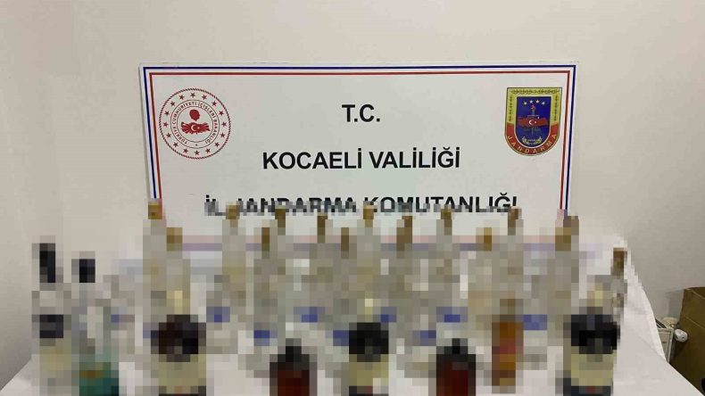 Yılbaşı öncesi kaçakçılara darbe: Milyonluk sahte içki ele geçirildi