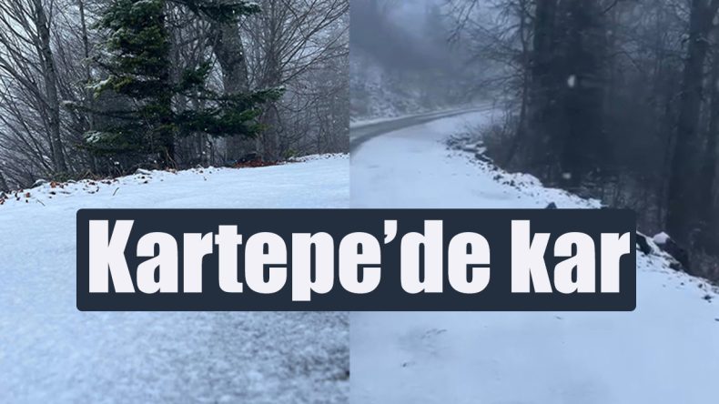 Kartepe beyaza büründü